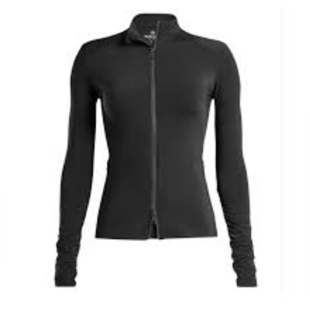 New Women’s gfore Featherweight Full Zip, in onyx/black, size medium, G/FORE